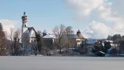 Augustiner-Chorherrenstift Höglwörther See Moorsee Berchtesgadener Land BGL