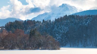 Höglwörther See Berchtesgadener Land BGL Alpen Wandern