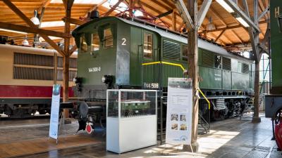 Eisenbahnmuseum Lokwelt Freilassing Lokomotiven Ringlokschuppen