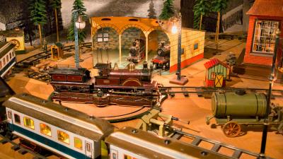 Hans Peter Porsche Traumwerk Anger Spielzeug Museum Modelleisenbahn Blech historisch